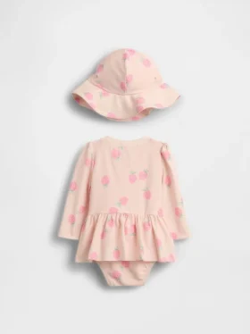 Baby Strawberry Rashguard-zwemset