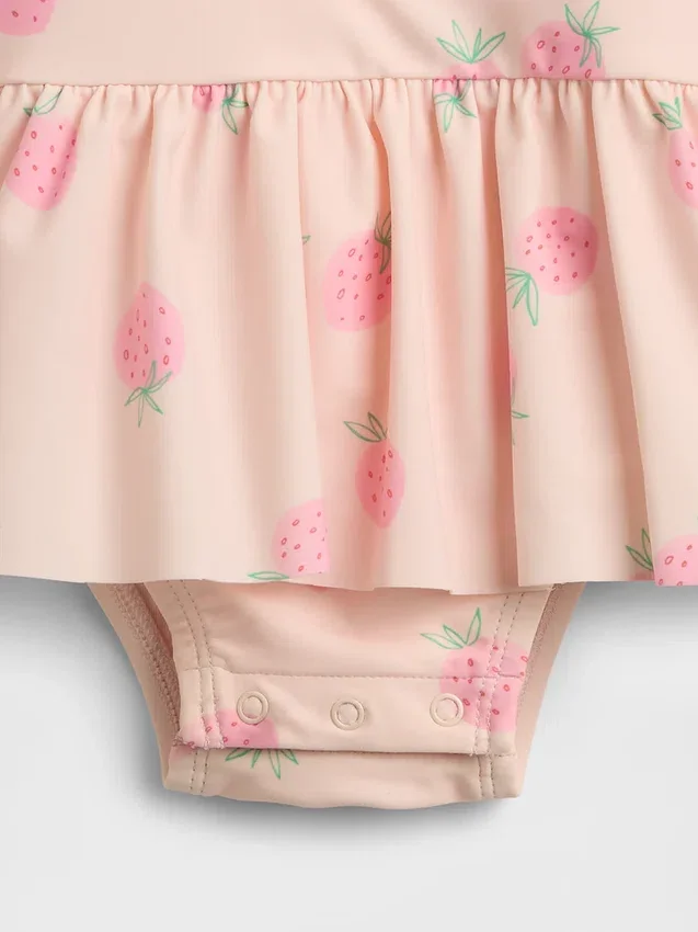 Baby Strawberry Rashguard-zwemset