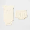 Baby Supima®-body met beertje