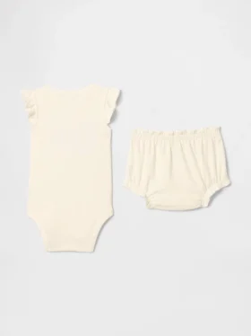 Baby Supima®-body met beertje