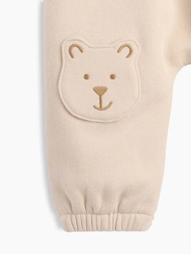 Baby Vintagesoft Brannan Bear-joggingbroek met kniepatches