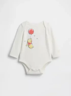 Baby Winnie de Poeh Body van biologisch katoen