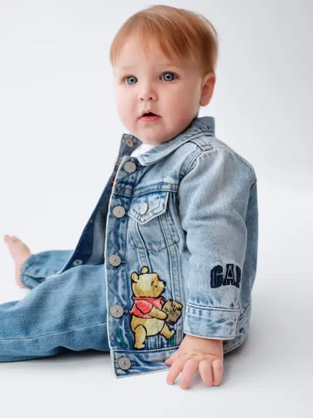 Baby Winnie de Poeh Icon-spijkerjasje