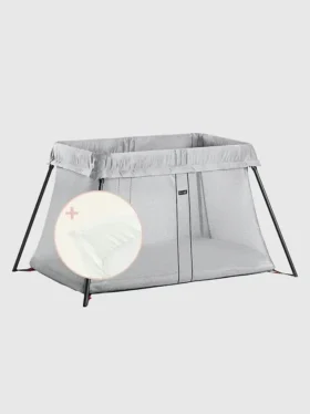 Babybjorn Reiswieg Light en hoeslaken bundel
