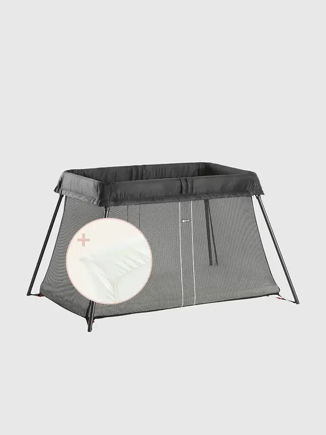 Babybjorn Reiswieg Light en hoeslaken bundel