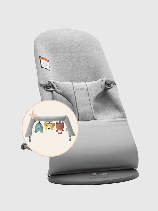 Babybjörn 3D-jersey en knuffel-wipstoeltje Bliss-bundel