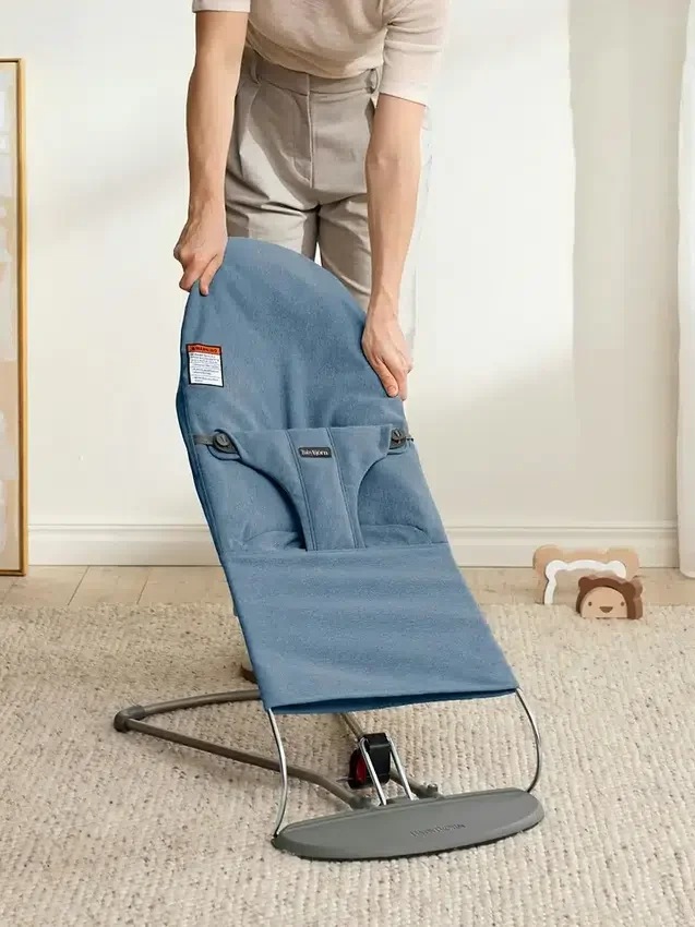 BabyBjörn Woven Melange Babywipstoeltje Bliss
