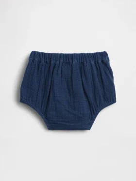 Babybroekje van katoenen gaas in zeemansstijl