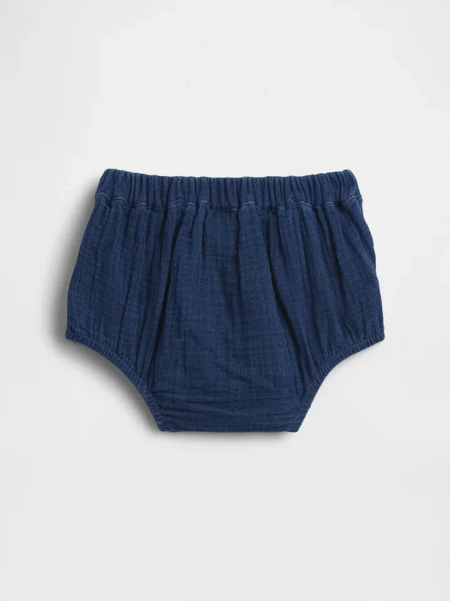 Babybroekje van katoenen gaas in zeemansstijl