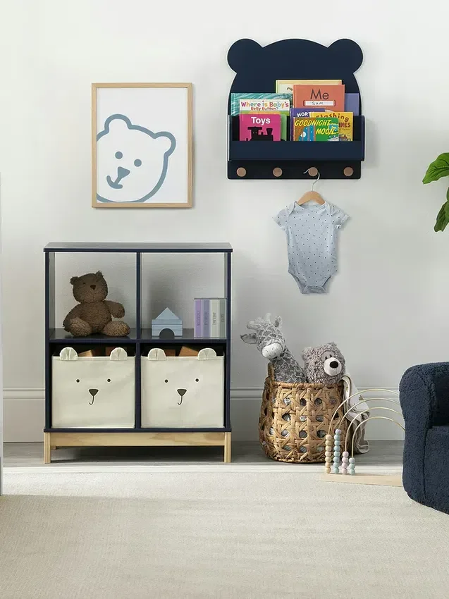 babyGap Brannan Bear wandplank met 4 haken