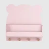babyGap Brannan Bear wandplank met 4 haken