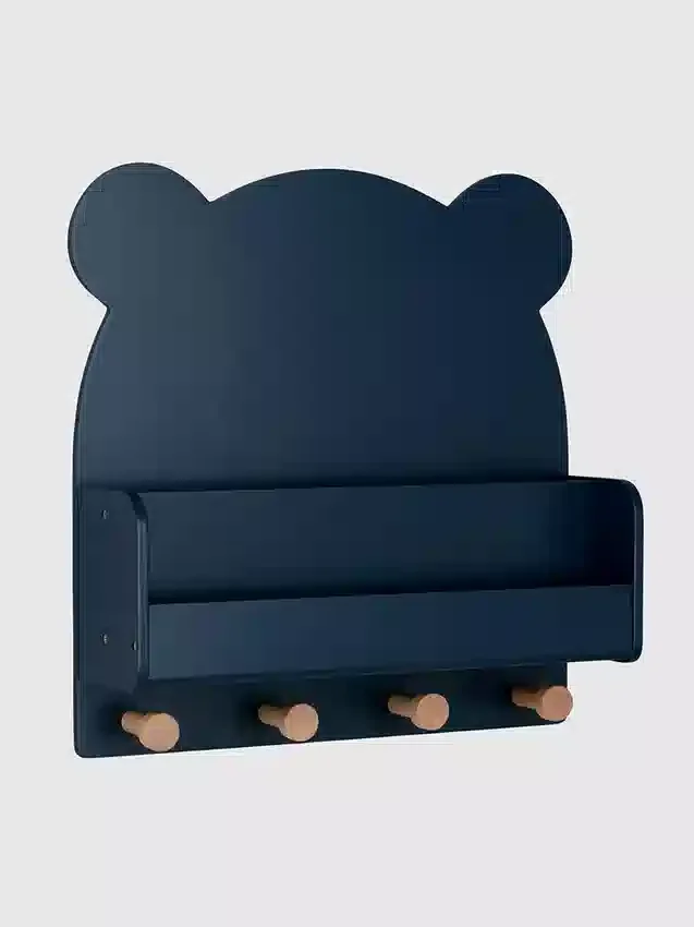 babyGap Brannan Bear wandplank met 4 haken