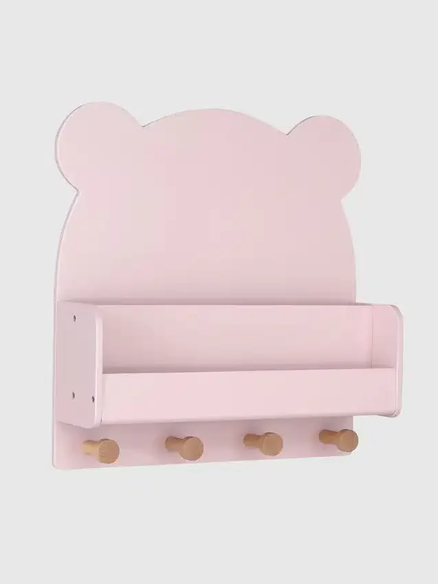 babyGap Brannan Bear wandplank met 4 haken