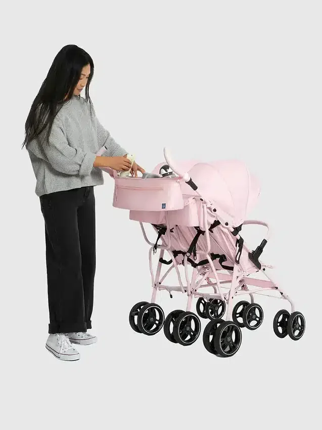 babyGap Classic-opbergtas voor ouders voor dubbele kinderwagens
