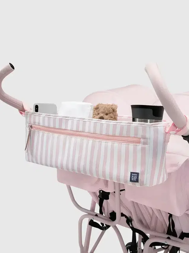 babyGap Classic-opbergtas voor ouders voor dubbele kinderwagens