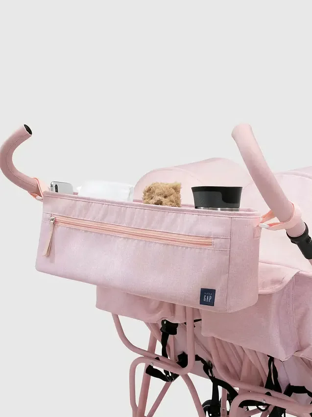 babyGap Classic-opbergtas voor ouders voor dubbele kinderwagens