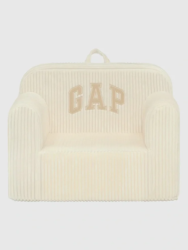 babyGap geribbelde velours stoel met logo