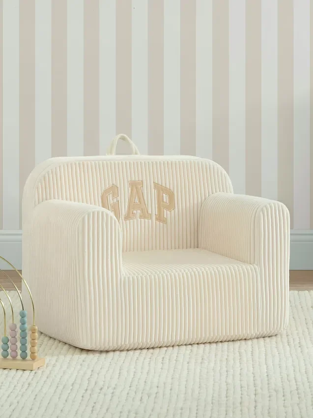 babyGap geribbelde velours stoel met logo