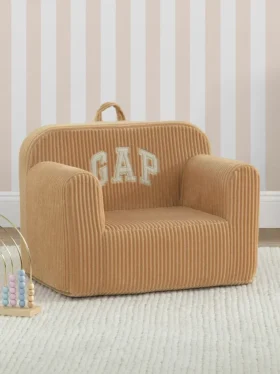 babyGap geribbelde velours stoel met logo