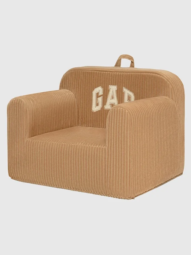 babyGap geribbelde velours stoel met logo
