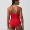 Badkleding met ronde hals