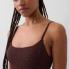 Badkleding met ronde hals