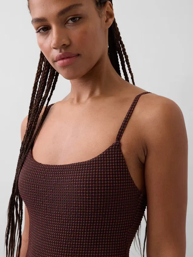 Badkleding met ronde hals