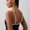 Badkleding met ronde hals