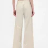 Baggy broek van corduroy met middelhoge taille