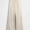 Baggy broek van corduroy met middelhoge taille