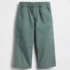 Baggy carpenter-broek met dubbele knieën voor peuters, met elastische tailleband