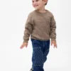 Baggy carpenter-Jeans met elastische tailleband voor Baby & Peuter