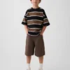 Baggy denimkorte broeken voor kinderen