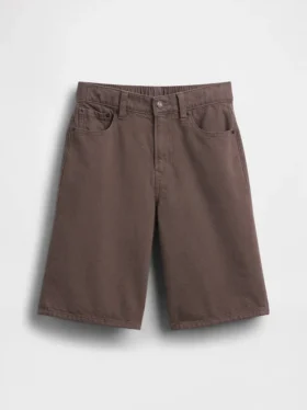 Baggy denimkorte broeken voor kinderen