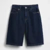 Baggy denimkorte broeken voor kinderen