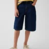 Baggy denimkorte broeken voor kinderen