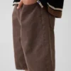 Baggy denimkorte broeken voor kinderen