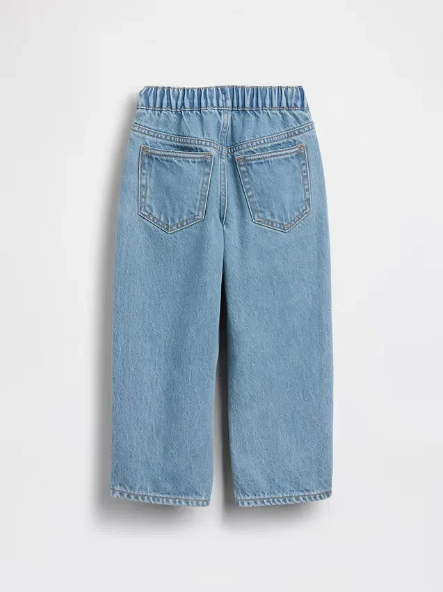 Baggy-jeans met elastische tailleband voor Baby & Peuter