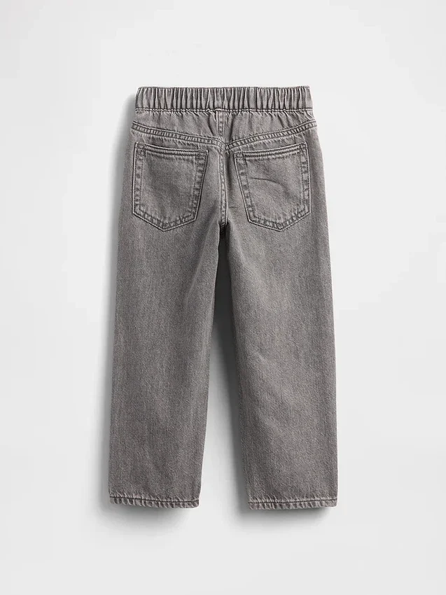 Baggy-jeans met elastische tailleband voor Baby & Peuter