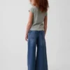 Baggy-Jeans met lage taille en borduursel voor kinderen