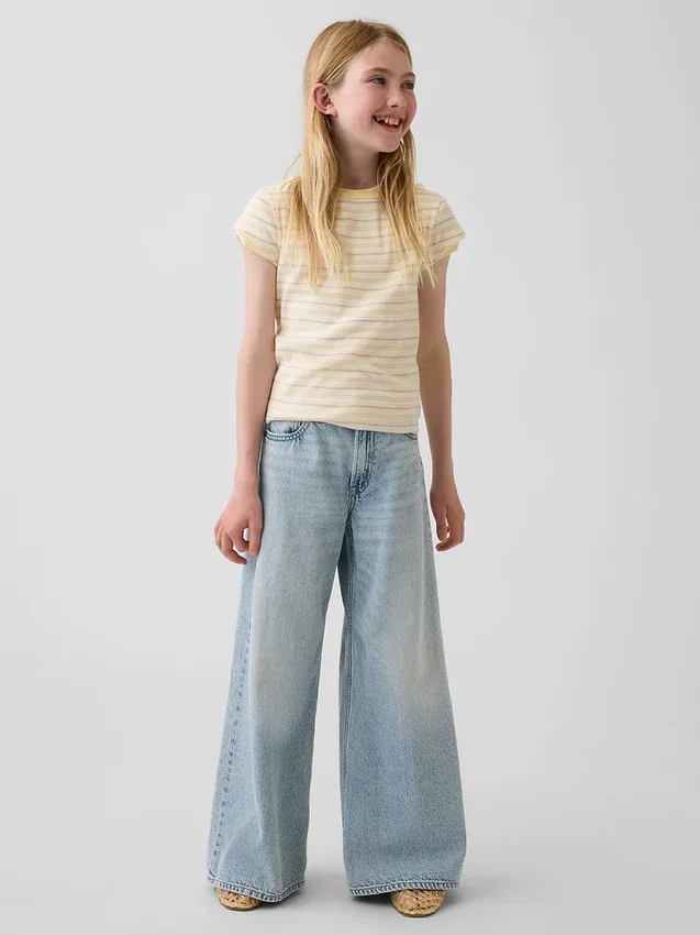 Baggy-Jeans met lage taille voor kinderen