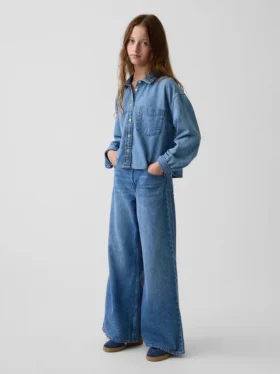 Baggy-Jeans met lage taille voor kinderen
