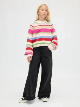 Baggy-Jeans met lage taille voor kinderen