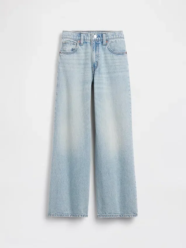 Baggy-Jeans met lage taille voor kinderen
