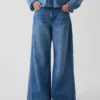 Baggy-Jeans met lage taille voor kinderen