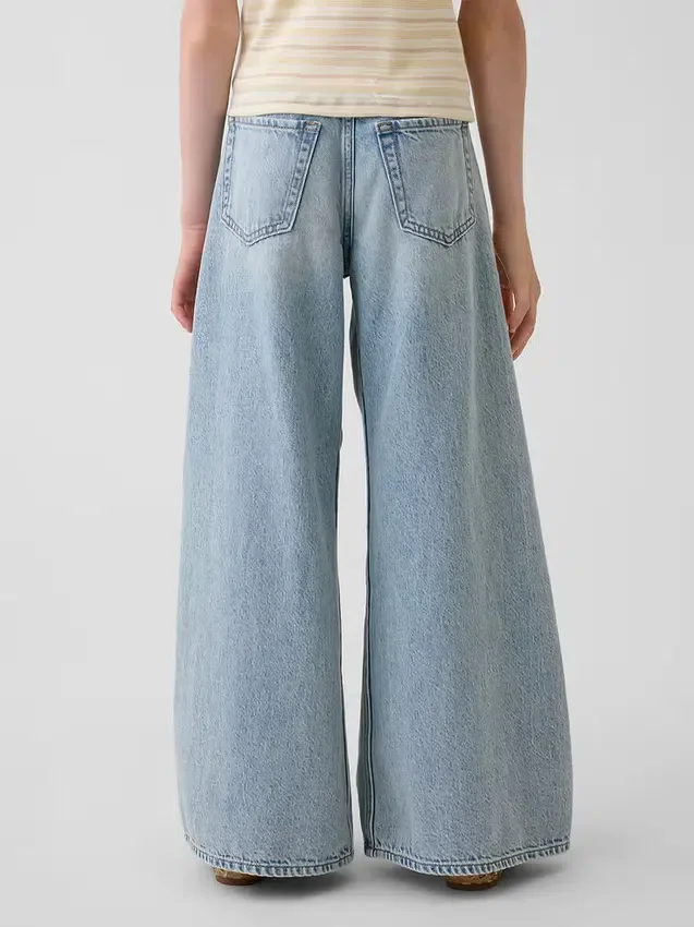 Baggy-Jeans met lage taille voor kinderen