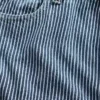 Baggy-Jeans met ultrazachte denimstrepen en middelhoge taille