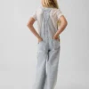 Baggy-overall met strepen van denim voor kinderen