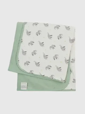 Bamboe babydeken met kleine olifant