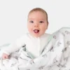 Bamboe babydeken met kleine olifant